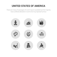 9 round vector icons such as veterans day, thanksgiving day, memorial day, crowd march, blessings contains thank you, turkey leg, roasted turkey, pilgrim. veterans thanksgiving icon3_, gray united