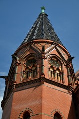 American Church, Luther Church (Lutherkirche) in Berlin Schöneberg from May 4, 2015, Germany