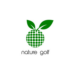 Nature Golf Vector.