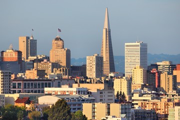 Obraz premium San Francisco sunset