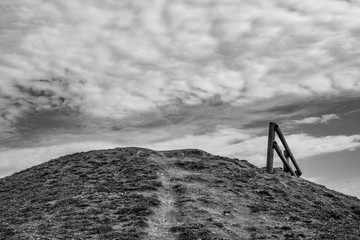 Symobl für Trauer bei Todesfall gibt Hoffnung auf Leben nach dem Tod Aufstieg Himmelfahrt