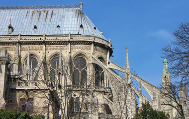 Apsis der Kathedrale Notre-Dame-de-Paris