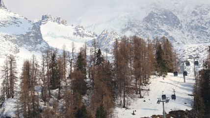 Il massiccio del Monte Bianco