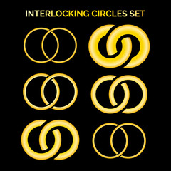 Connected circles signs