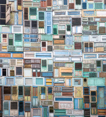 Holzfenster-Collage © BGStock72