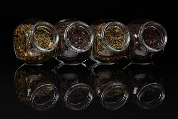 Assortment of dry tea. .