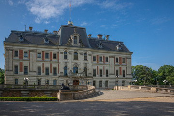 Fototapeta premium Castle in Pszczyna, Silesia, Poland