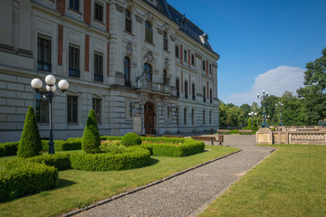 Obraz premium Castle in Pszczyna, Silesia, Poland