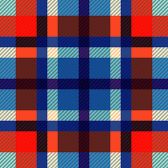 Tartan fabric texture