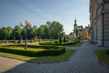 Park in Pszczyna, Silesia, Poland