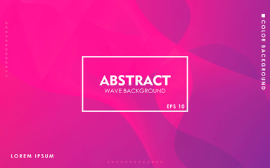 Modern ultraviolet wave background. Purple fluid abstract dynamic shape composition.