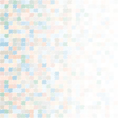 Blue and pink pastel pixel pattern