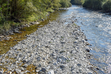 Radika River in North macedonia in the summer