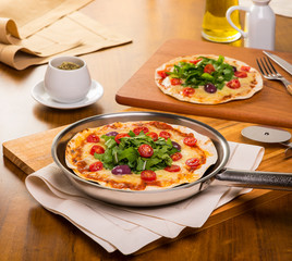 Pizza de frigideira