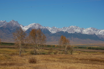 Fototapeta premium Sayan mountain