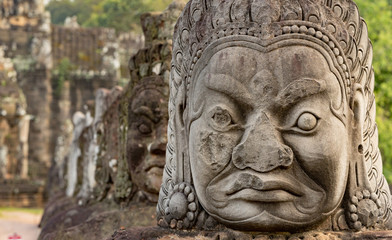 Fototapeta na wymiar Angkor Wat Temple in Cambodia