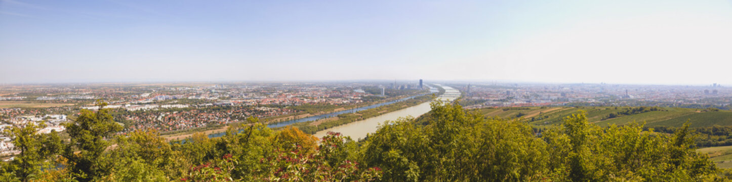 Austria, Vienna, view from Kahlenberg
