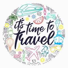 It's time to travel 