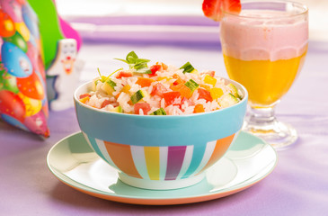 saladas colorida
