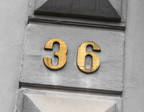 Hausnummer 36
