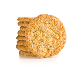 Crispy oatmeal cookies.