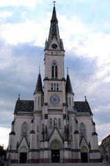 Fototapeta na wymiar Jesus' Heart Church, Koszeg