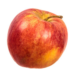 ripe tasty apple. on a white background