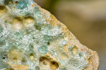 Stone with Glass, Melted