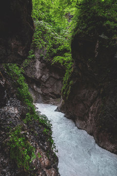 Germany, Bavaria, Partnach Gorge near Garmisch-Partenkirchen