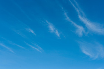blue sky with clouds