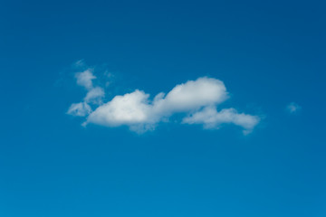 blue sky with clouds