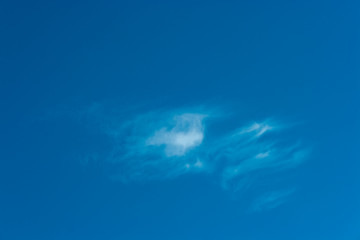 blue sky with clouds