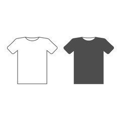 Clothes, t shirt icon. Vector illustration, flat design.