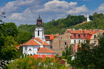 Fototapeta premium Vilnius. Aerial view of the city.