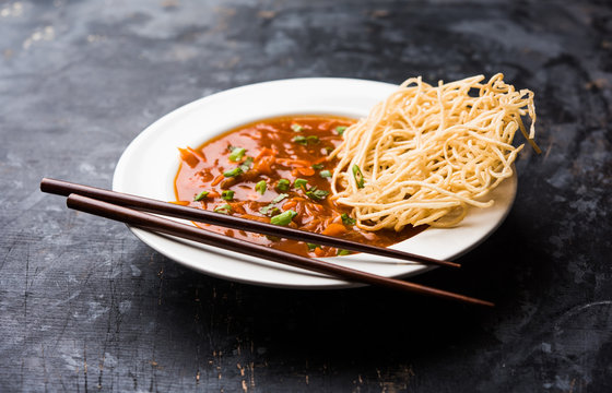 American chop suey/ chopsuey is a popular indochinese food. served in a bowl with chop sticks. selective focus
