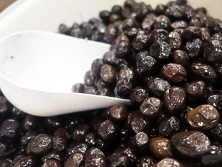 Organic olives, eat them if you have breakfast