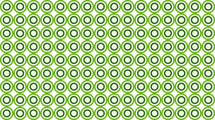 Illustrateur de motif de cercle sans soudure vert