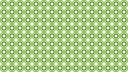 Papier Peint photo autocollant Vert Illustrateur de motif de cercle sans soudure vert