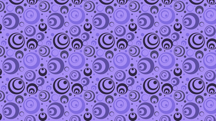 Obraz na płótnie Canvas Purple Circle Pattern