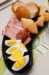 Polish Easter table setting