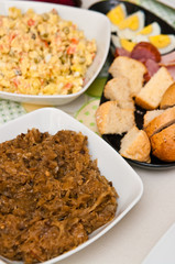 Polish Easter table setting