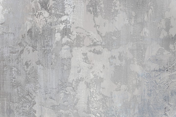 Monochrome texture with white and gray color. It is a concept, conceptual or metaphor wall banner, grunge, material, aged, rust or construction.