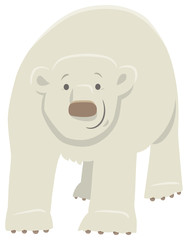 polar bear cartoon animal character