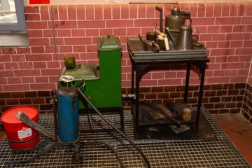 Means for lubricating the moving parts of hydroturbines, that drive generators that produce...