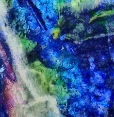 Creative abstract painting background in oil. Textured brush strokes of paint. Colorful design pattern. Artistic drawing grunge texture. Watercolor mixed fine art template for decoration. Vintage.