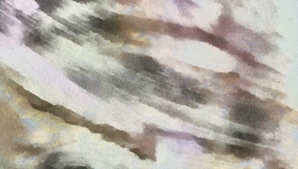 Grunge background. Abstract minimalism hand drawn pattern. Simple texture backdrop. Macro smooth brush strokes and splashes of paint. HD wallpaper design. Drawing template for creative ideas.