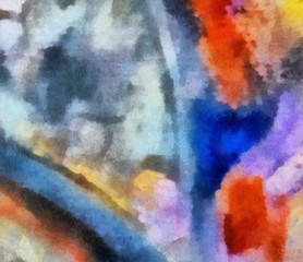 Grunge background. Abstract minimalism hand drawn pattern. Simple texture backdrop. Macro smooth brush strokes and splashes of paint. HD wallpaper design. Drawing template for creative ideas.