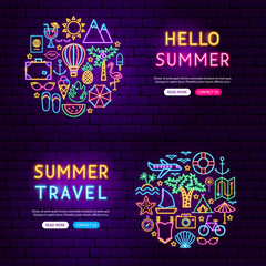 Summer Website Banners © anna_leni