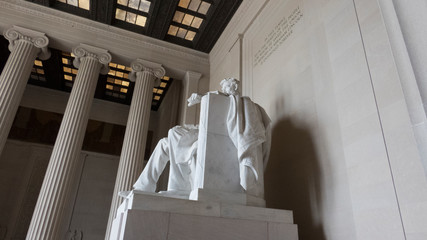 Lincoln Memorial between Columns - Photo