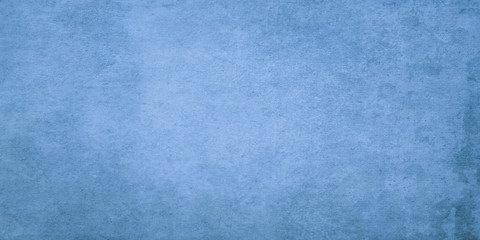 Blue wide grunge effect texture.